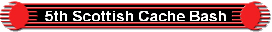 5th Scottish Cache Bash